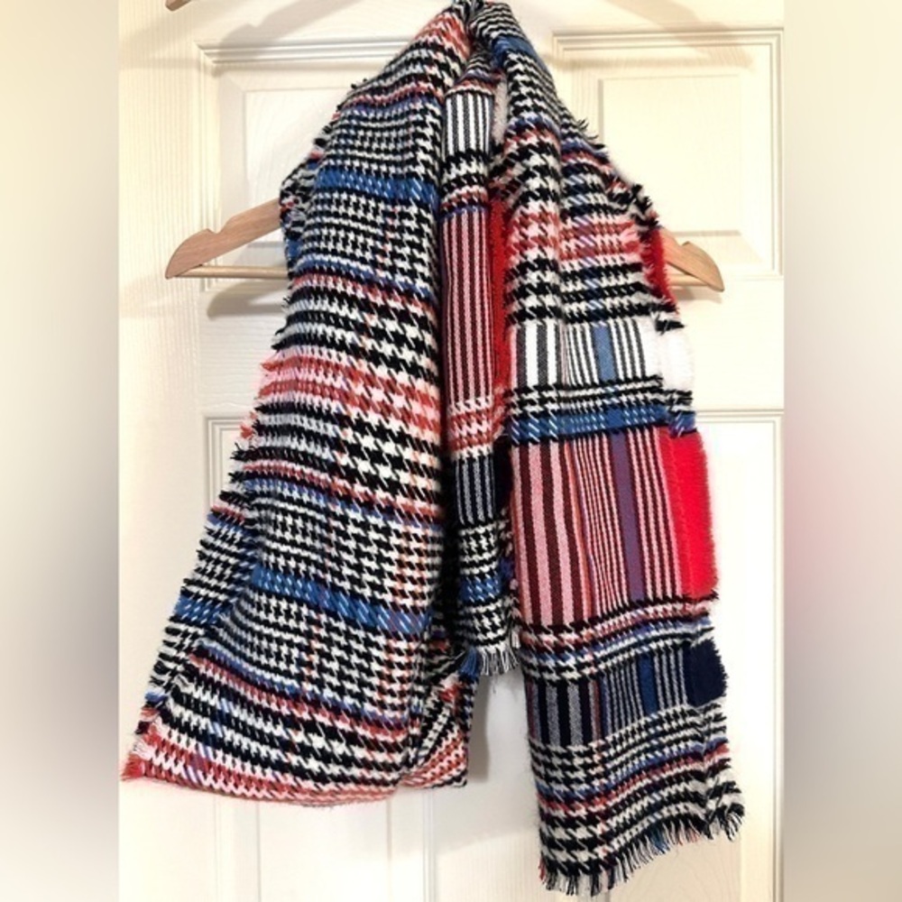 Banana Republic Plaid Multicolor Scarf